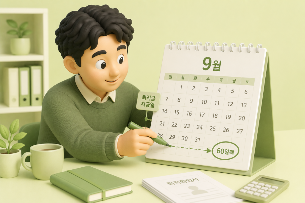 퇴직금 IRP 이전 60일 기한과 퇴직소득세 감면 비교